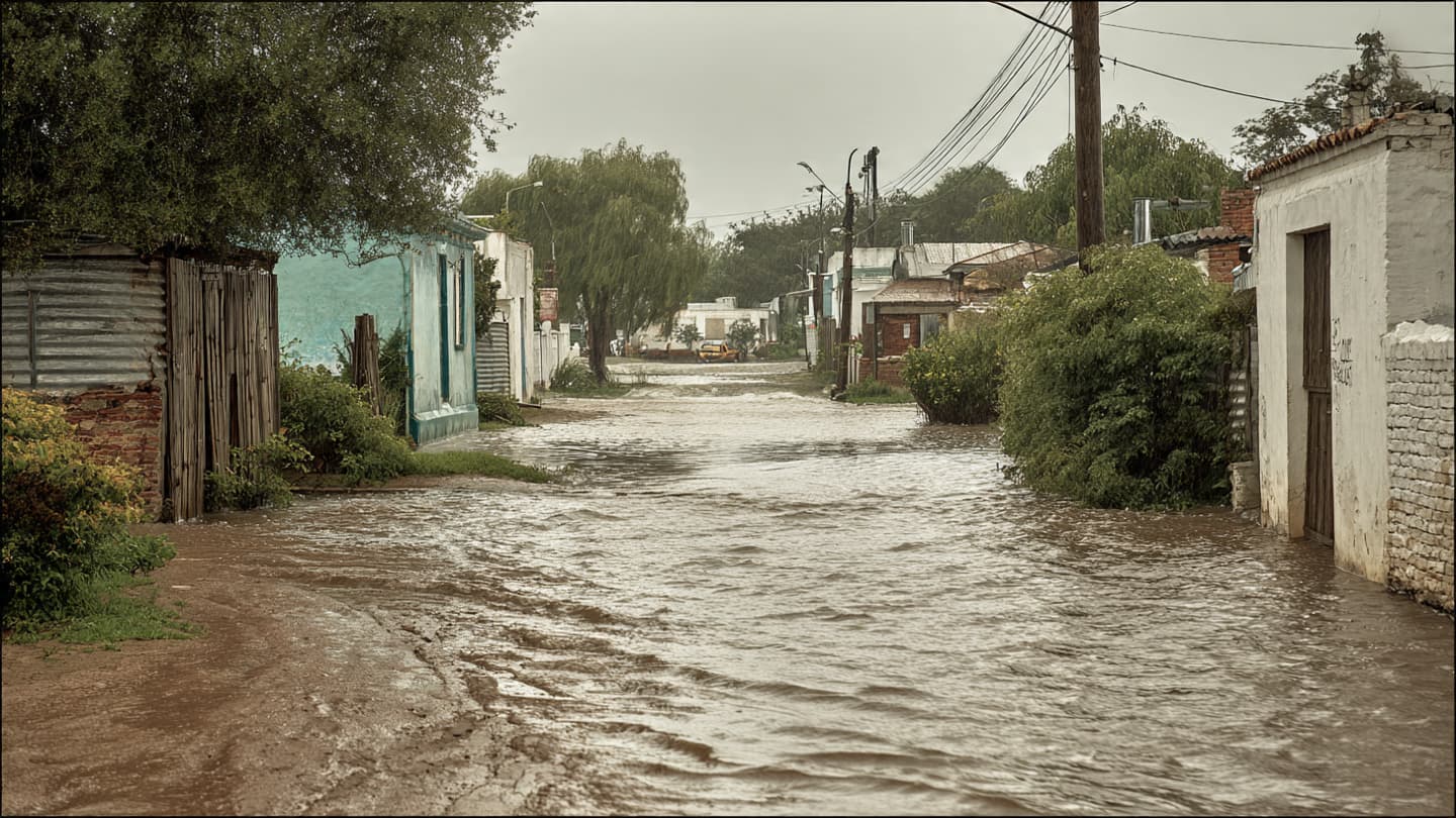 Along Saturated Riverbanks and Flooded Villages, Uruguay Watched Waters Continue Slowly Rising Yesterday Recently