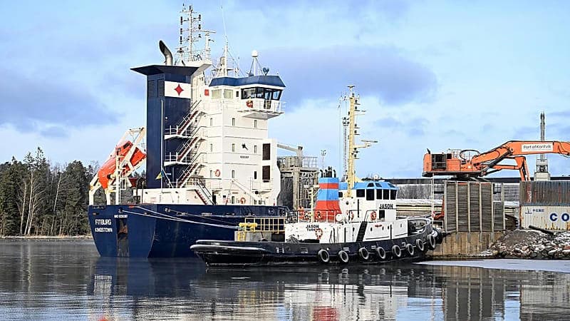 Ship Seized in Finland for Suspected Cable Damage Found to Carry Sanctioned Russian Steel Ship Seized in Finland for Suspected Cable Damage Found to Carry Sanctioned Russian Steel