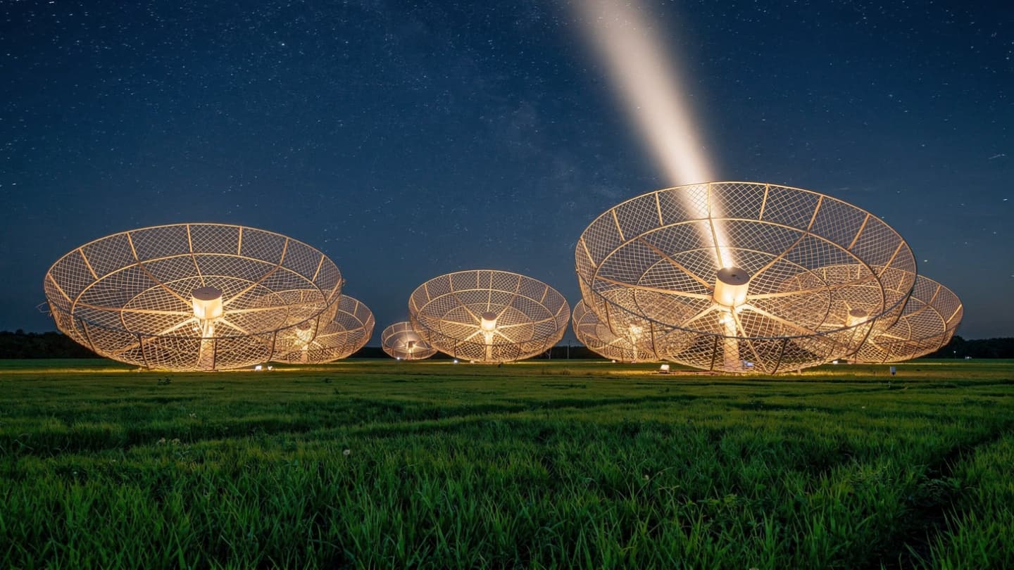 When the Solar Wing Meets the Microwave Pulse: Watching the New Galactic Dawn