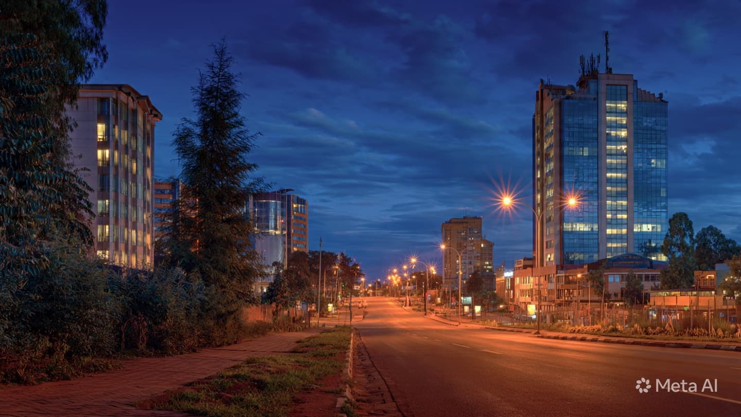 When Shadows Lengthen Across the Hubs of Commerce: A City Prepares for Twilight