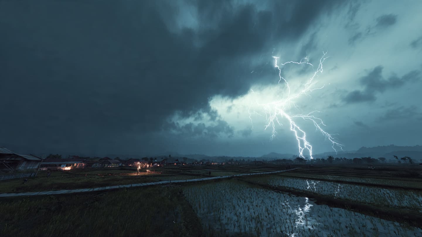 Beneath Endless Thunderclouds, Farming Villages Watched Harvests Collapse Across Rural Laos Recently Overnight