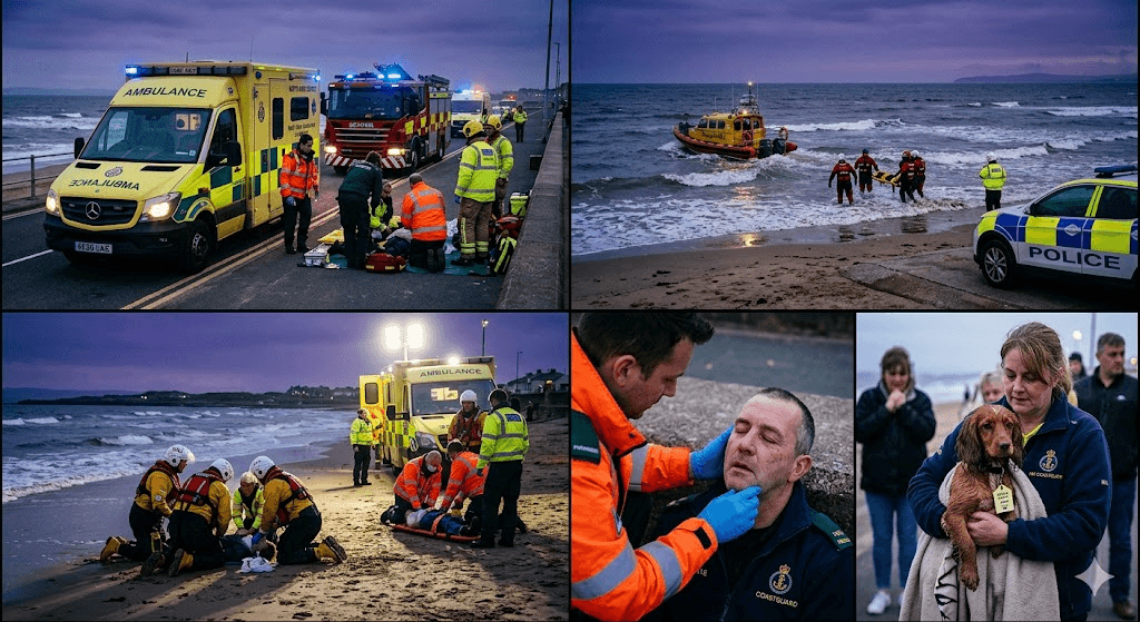 Tragedy at Fleetwood Beach: Woman Dies and Man Critically Injured Trying to Save Their Dog Tragedy at Fleetwood Beach: Woman Dies and Man Critically Injured Trying to Save Their Dog