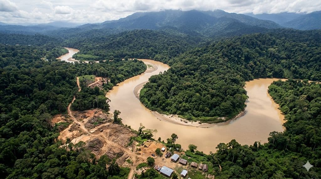 When the Earth is Washed Away, a Gray Stain on Green Waters When the Earth is Washed Away, a Gray Stain on Green Waters