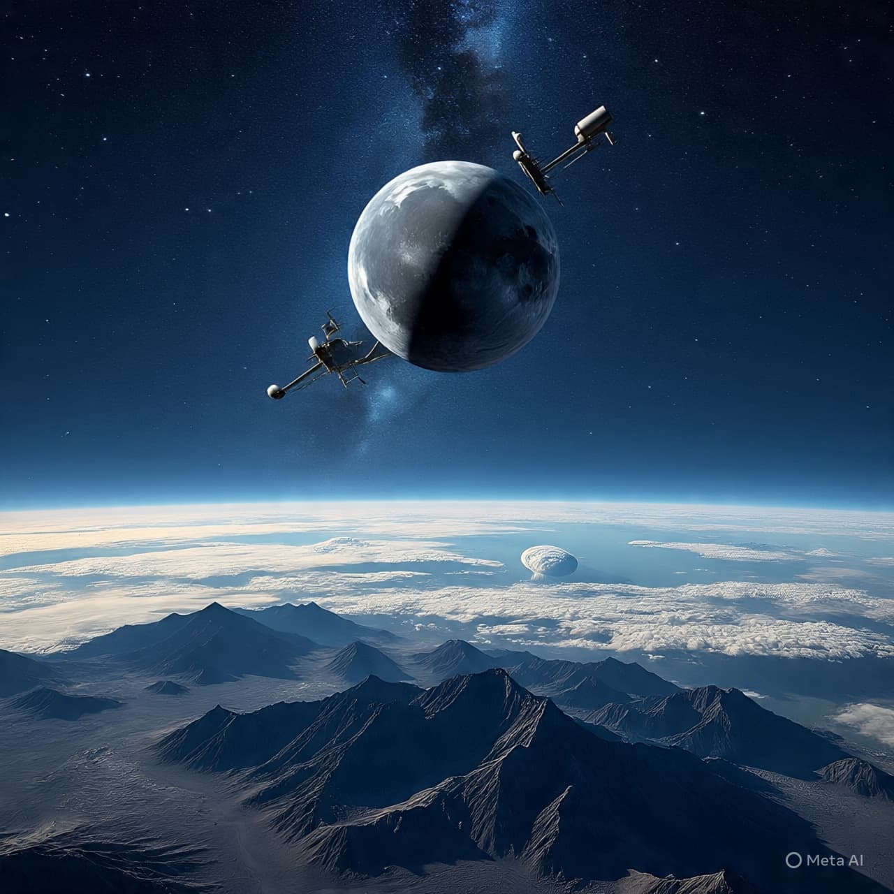 What Does Silence Sound Like Behind the Moon? What Does Silence Sound Like Behind the Moon?