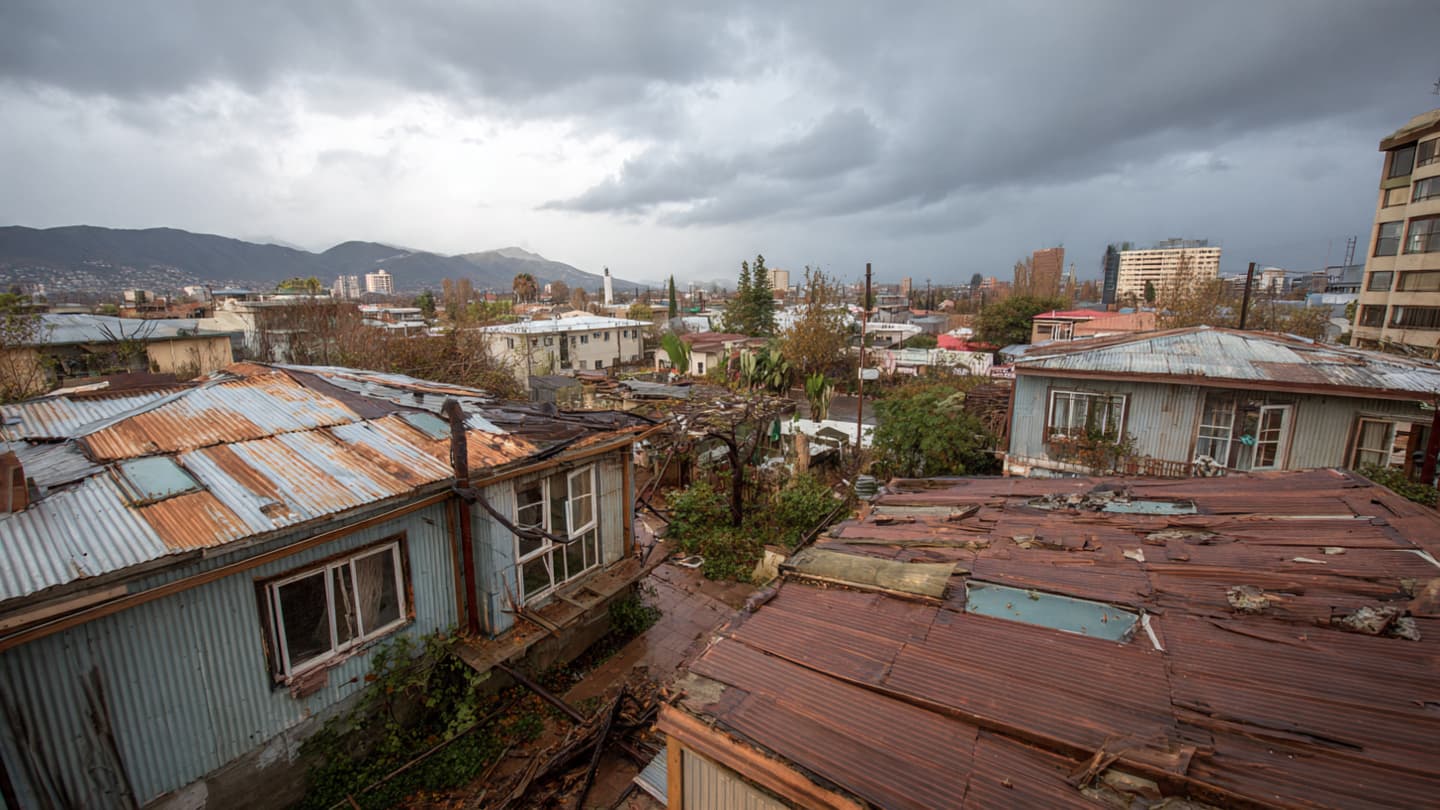 Through Broken Windows and Ice-Covered Roads, Chile Managed Another Severe Storm Across Santiago Recently Quietly