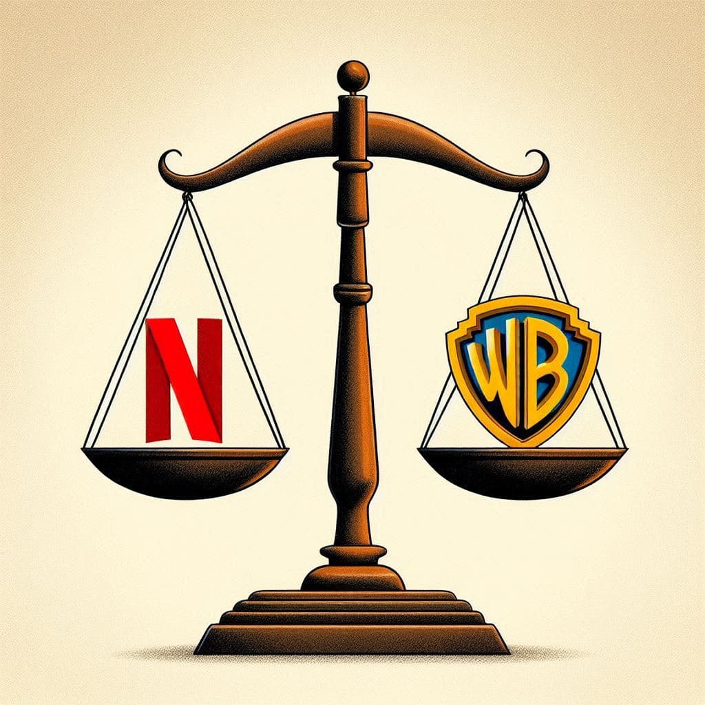 “When Futures Diverge: Netflix and Warner Bros. Discovery at the Heart of Market Contrasts.” “When Futures Diverge: Netflix and Warner Bros. Discovery at the Heart of Market Contrasts.”