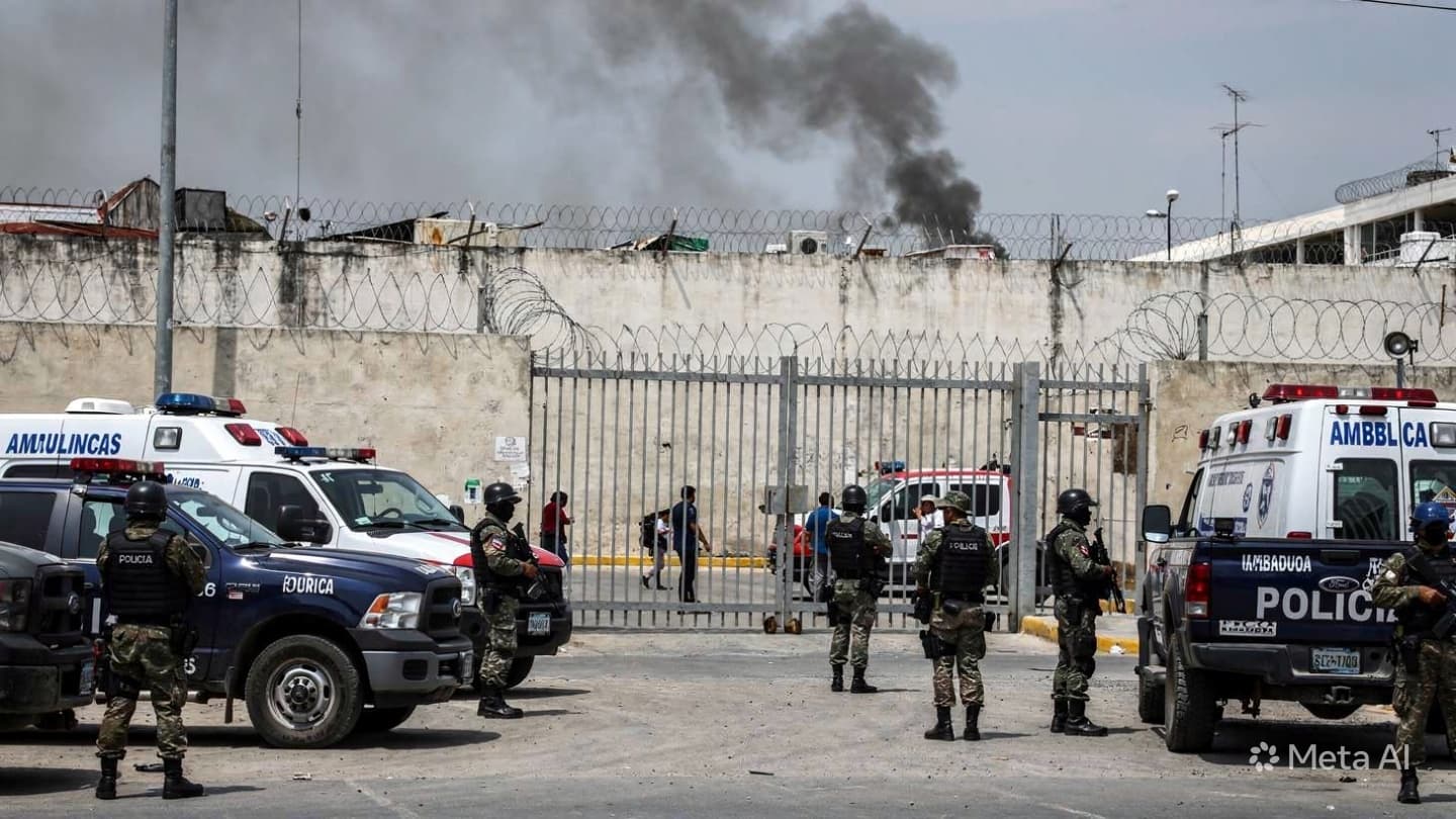 Between Locked Corridors and Echoing Sirens, Fear Spread Through Veracruz Prison Yesterday Evening Again