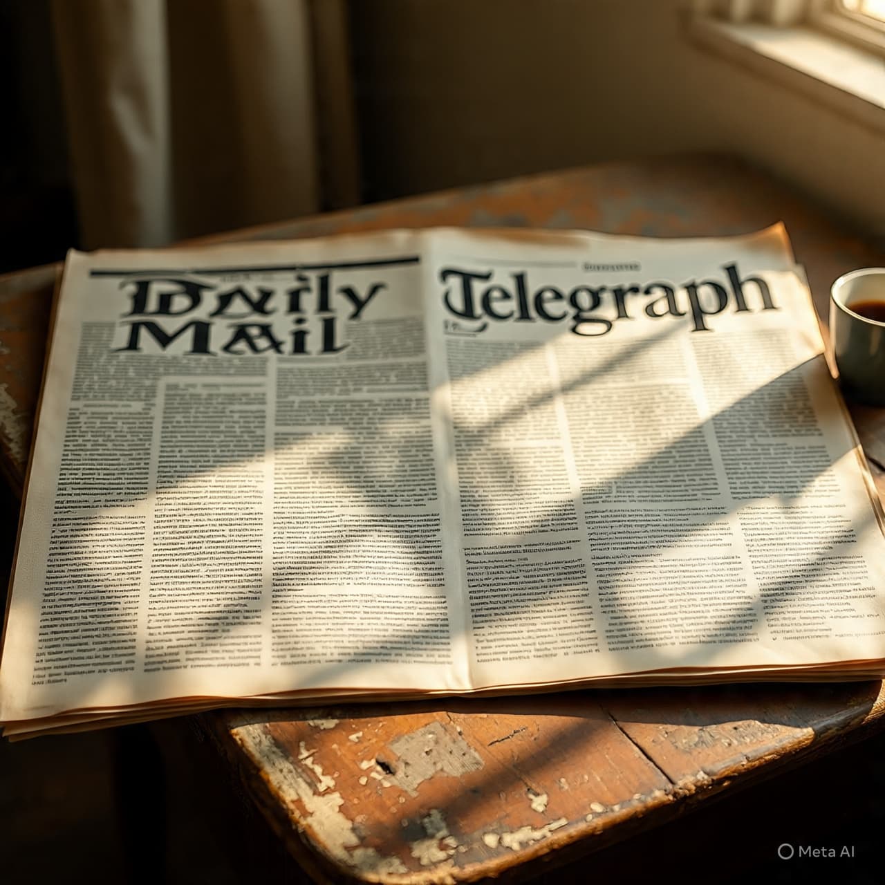 “A £500 Million Turn of the Page: Mail Owner Embraces the Telegraph” “A £500 Million Turn of the Page: Mail Owner Embraces the Telegraph”