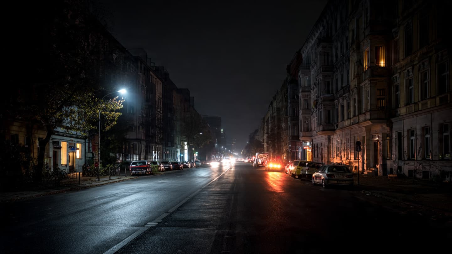 Between Flickering Emergency Lights And Quiet Apartment Windows, Berlin Waited Through Unexpected Darkness Recently Yesterday
