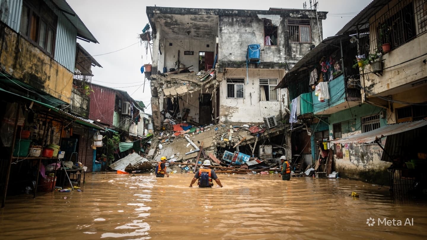 Structural Failure in Manila: Four Residents Killed as Intense Monsoon Inundation Undermines Property Structural Failure in Manila: Four Residents Killed as Intense Monsoon Inundation Undermines Property