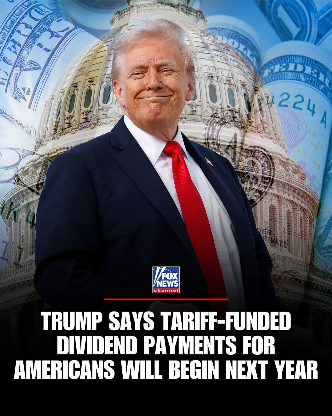 THE TARIFF PAYBACK: AMERICANS SET TO RECEIVE DIVIDENDS FROM NEW REVENUE PLAN THE TARIFF PAYBACK: AMERICANS SET TO RECEIVE DIVIDENDS FROM NEW REVENUE PLAN