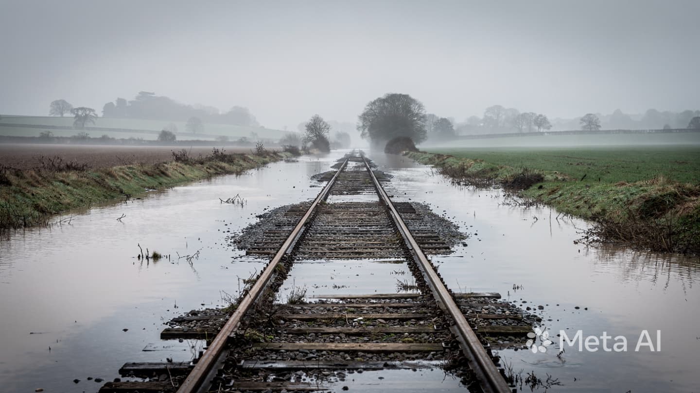 Between the Stalled Engine and the Submerged Rail: A Narrative of a Flooded Land Between the Stalled Engine and the Submerged Rail: A Narrative of a Flooded Land