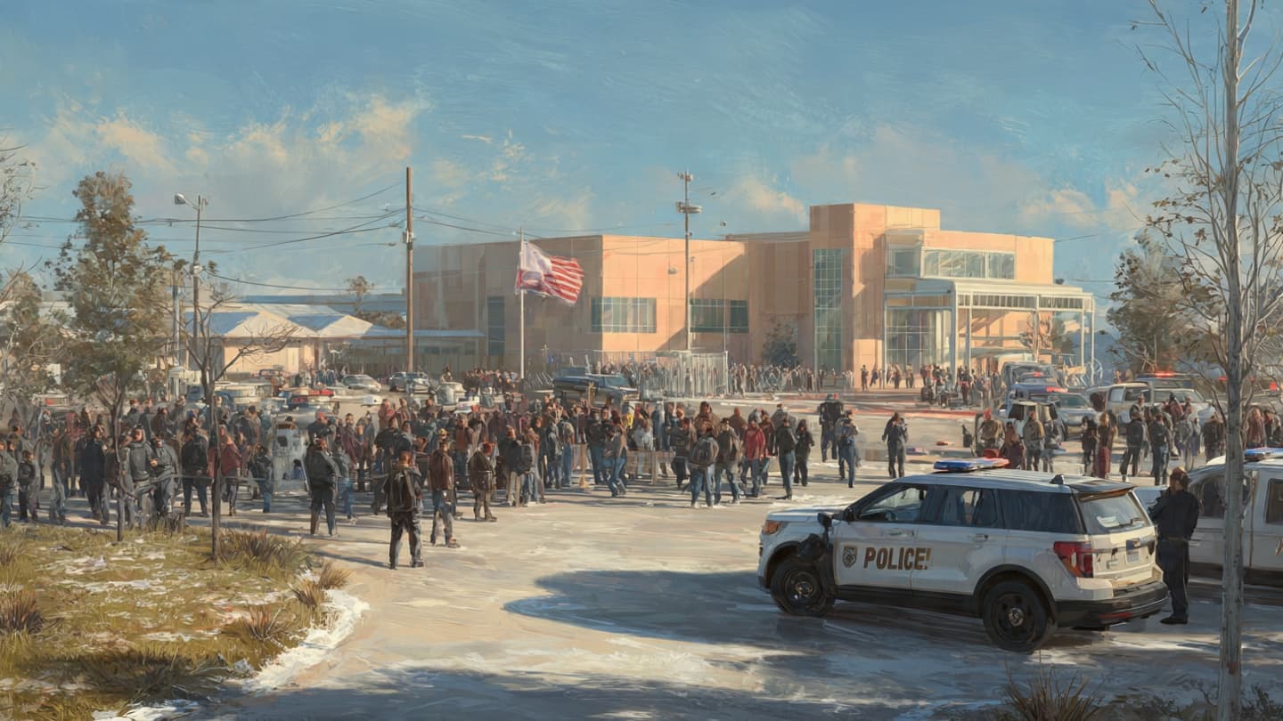 Protests Outside Immigration Facilities Continue Reflecting America’s Deep Political Divides