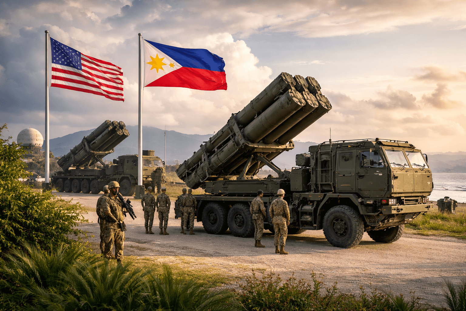 U.S. Deploys More Missile Launchers to Philippines as China Raises Alarm U.S. Deploys More Missile Launchers to Philippines as China Raises Alarm