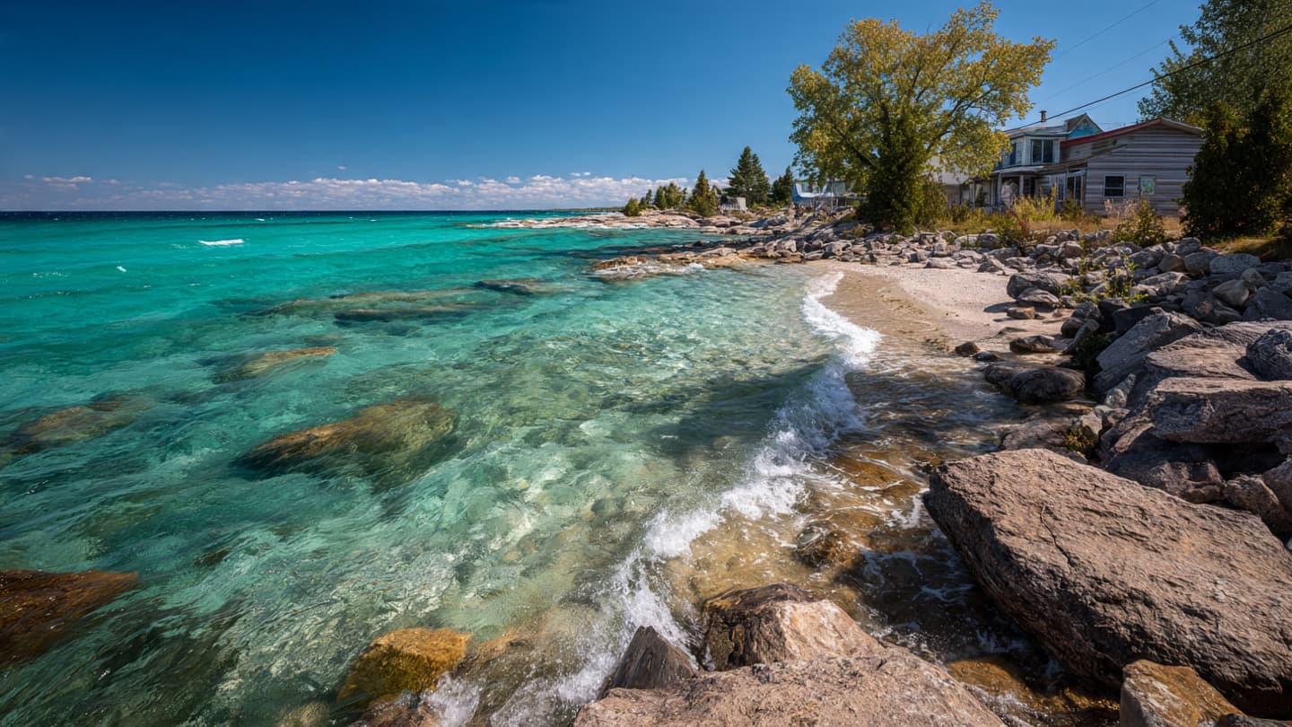 A Freshwater Coastline Reveals Colors Few Expect to Find A Freshwater Coastline Reveals Colors Few Expect to Find