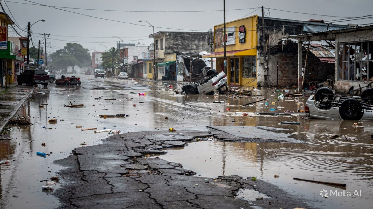 Panama City Flooding Disaster: Road Closures Reported as Raging Waters Destroy Multiple Local Storefronts Panama City Flooding Disaster: Road Closures Reported as Raging Waters Destroy Multiple Local Storefronts