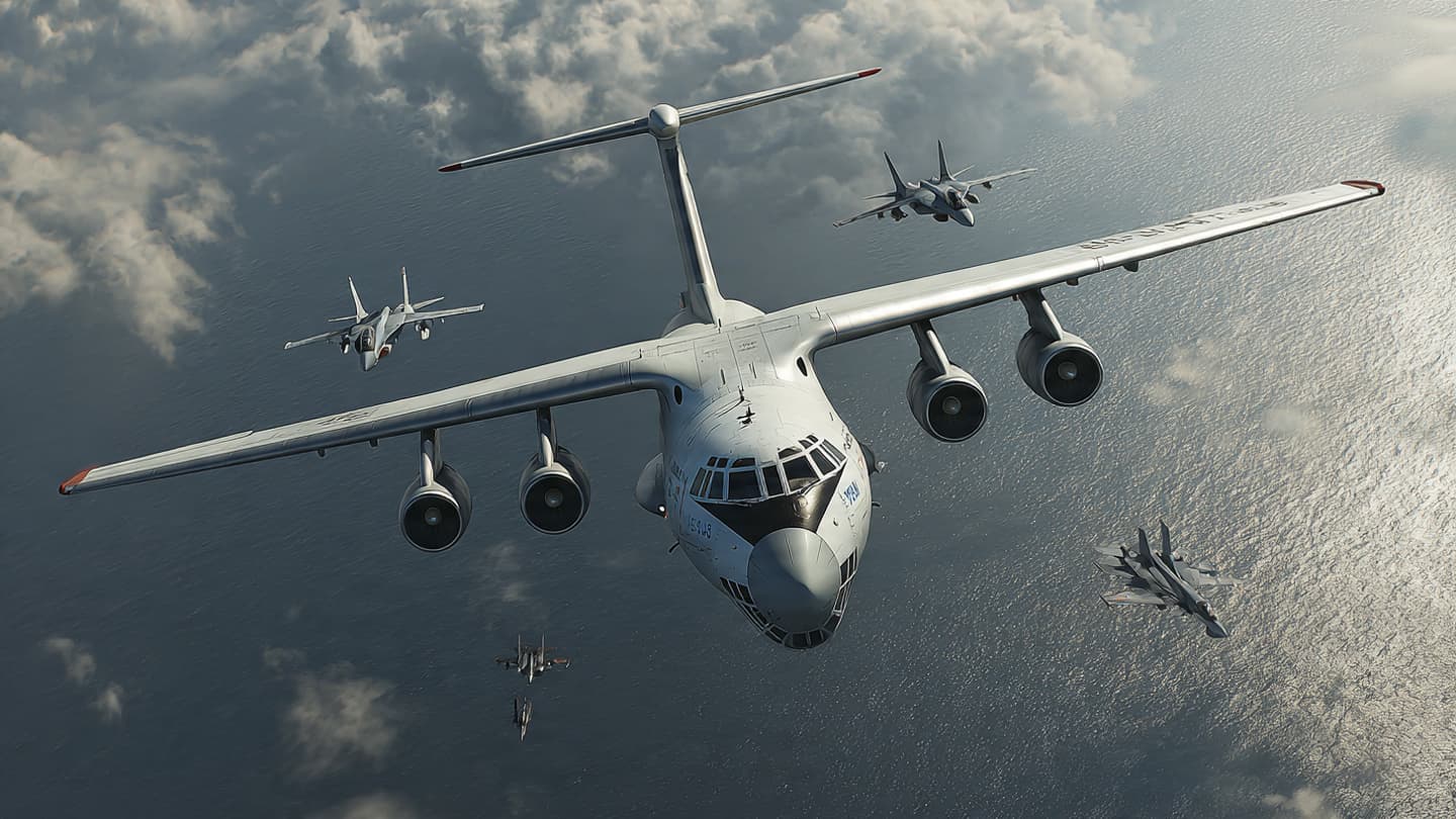 The Black Sea Grew Smaller as Military Jets Drew Near