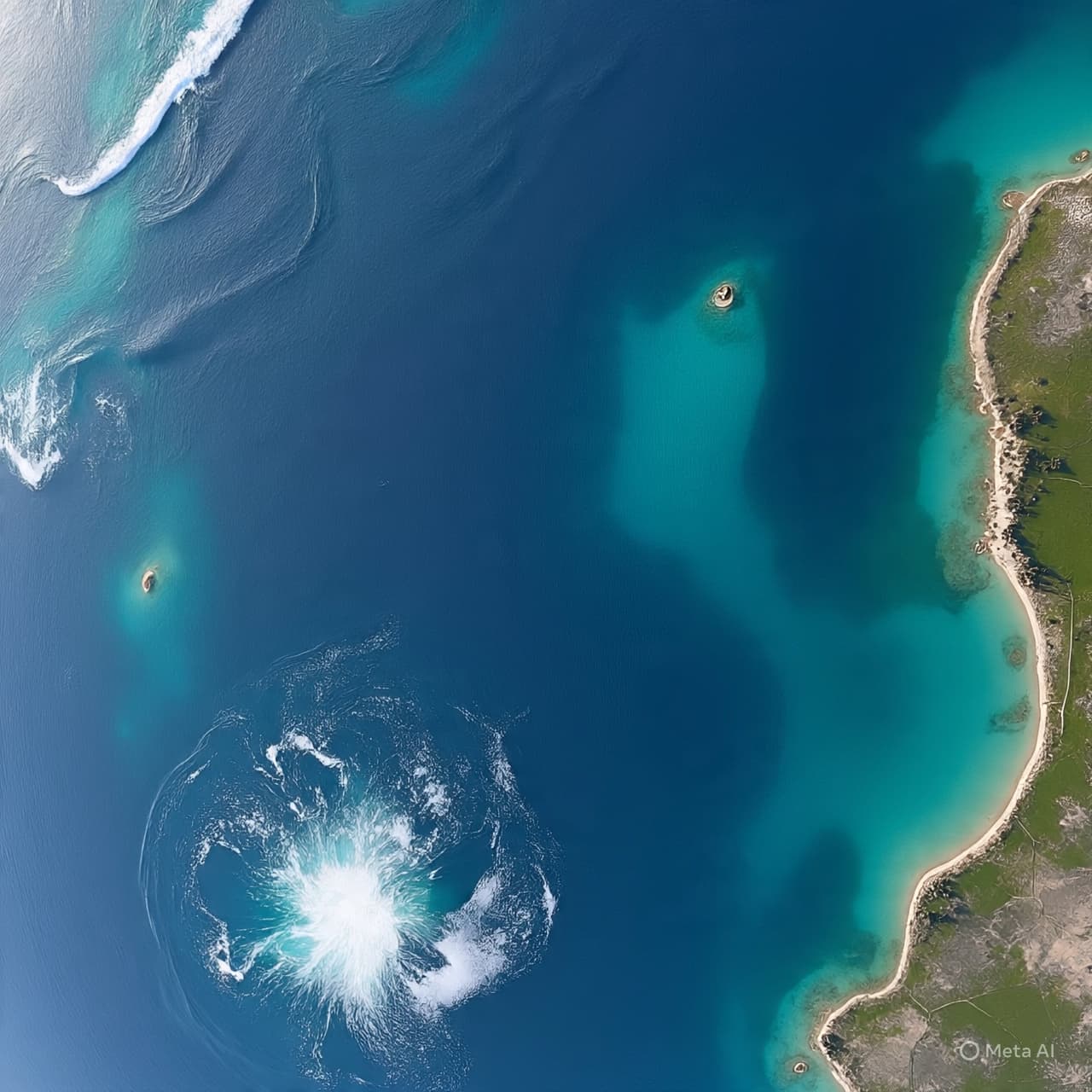 A Map Without Touch: Can the Seafloor Be Revealed From Orbit Alone? A Map Without Touch: Can the Seafloor Be Revealed From Orbit Alone?
