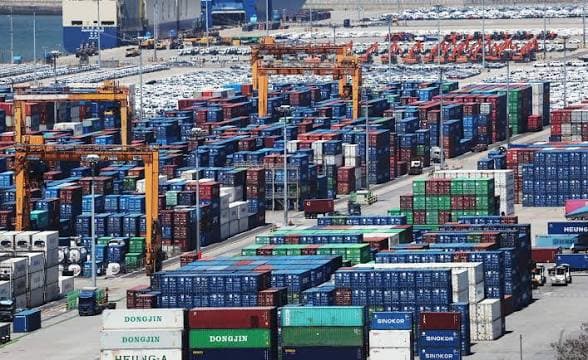 S. Korea's Monthly Exports Up 53% to Record High of $87.8 Billion in May