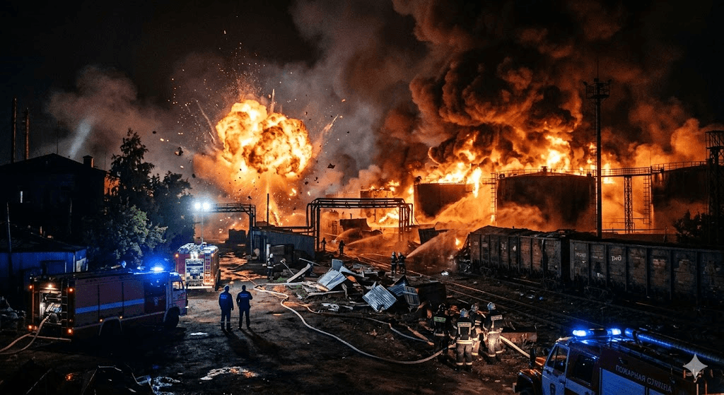Midnight Strike: Ukraine Launches Massive Overnight Assault Deep Inside Russian Territory Midnight Strike: Ukraine Launches Massive Overnight Assault Deep Inside Russian Territory