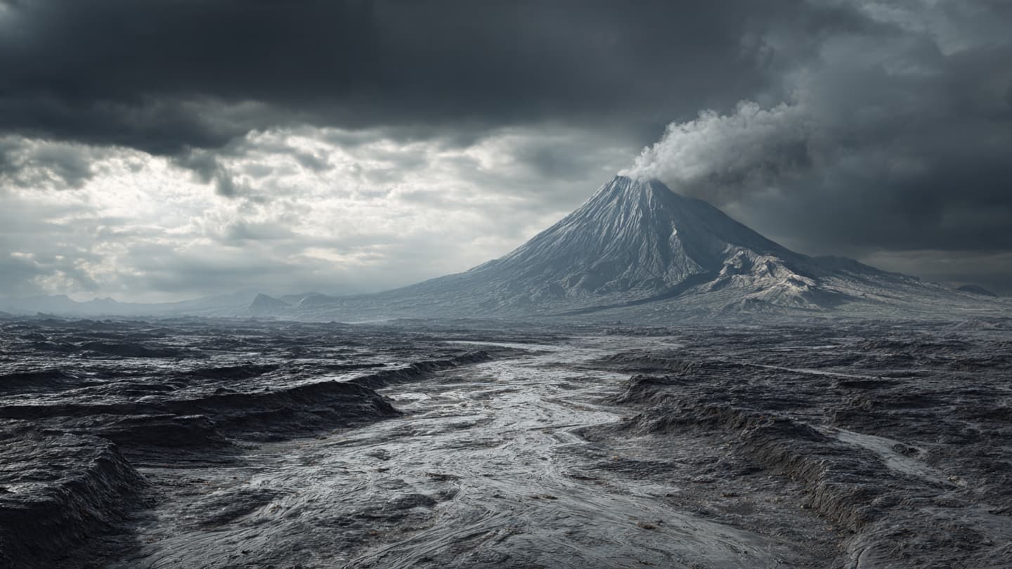 When the Mountain Breathes the Gray Flow, the Ancient Fields Fade Away When the Mountain Breathes the Gray Flow, the Ancient Fields Fade Away