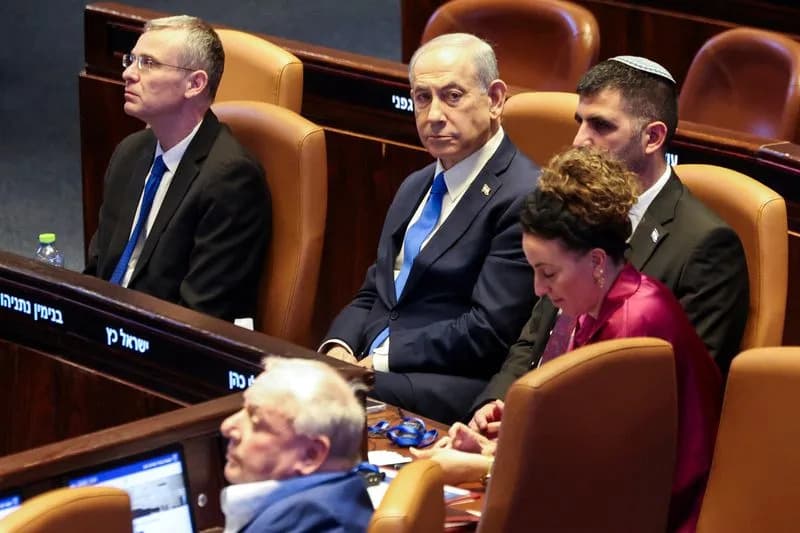 Israel Parliament Approves Bill to Dissolve Itself, Setting Stage for Early Elections Amid Netanyahu's Potential Loss