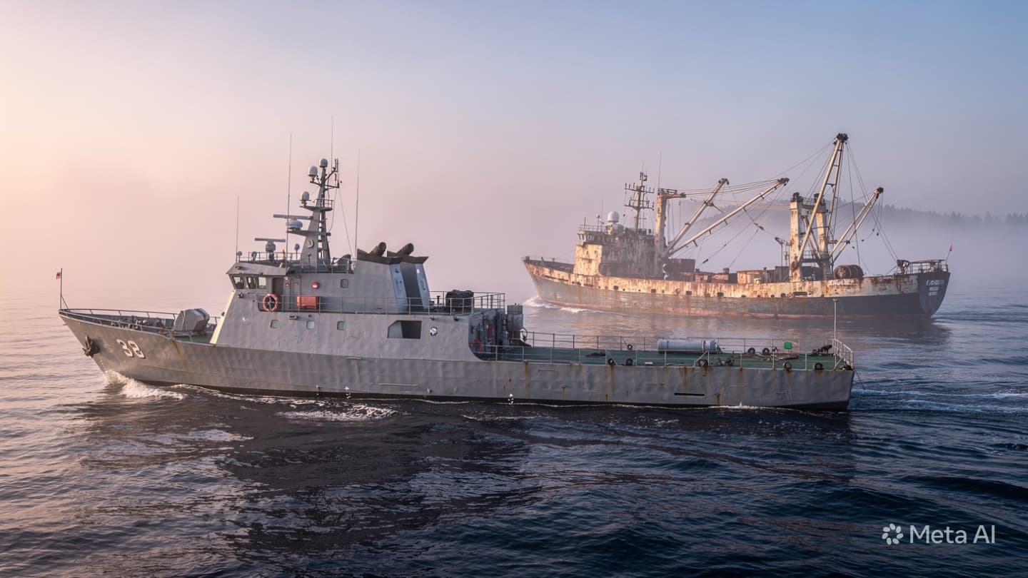 Where the Deep Current Yields, an Unseen Vessel Halts Within Foreign Sea Shelves Where the Deep Current Yields, an Unseen Vessel Halts Within Foreign Sea Shelves