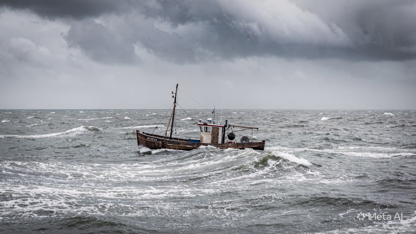 North Sea Safety Alert: Two Fishermen Killed After Vessel Capsizes in Rough Conditions