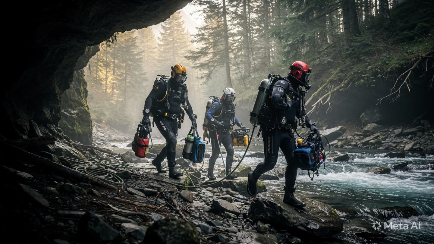 Cave Rescue in Laos: Divers Successfully Recover Villagers Trapped by Rapidly Rising Flood Waters Cave Rescue in Laos: Divers Successfully Recover Villagers Trapped by Rapidly Rising Flood Waters