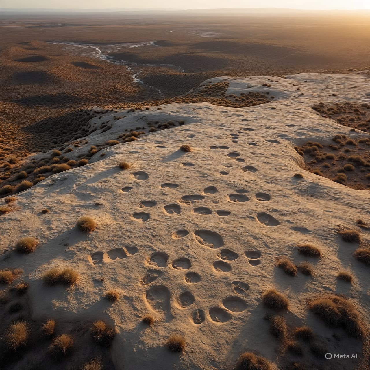 Giant Steps and Hesitant Splashes: How Fossil Footprints Capture Dinosaur Life Giant Steps and Hesitant Splashes: How Fossil Footprints Capture Dinosaur Life