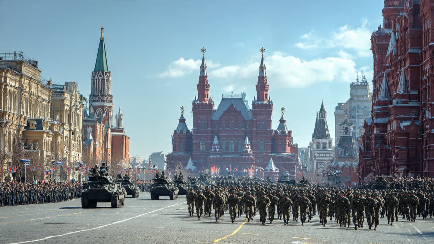 In the Space Once Filled by Armor: Russia Marks Victory Day Differently In the Space Once Filled by Armor: Russia Marks Victory Day Differently