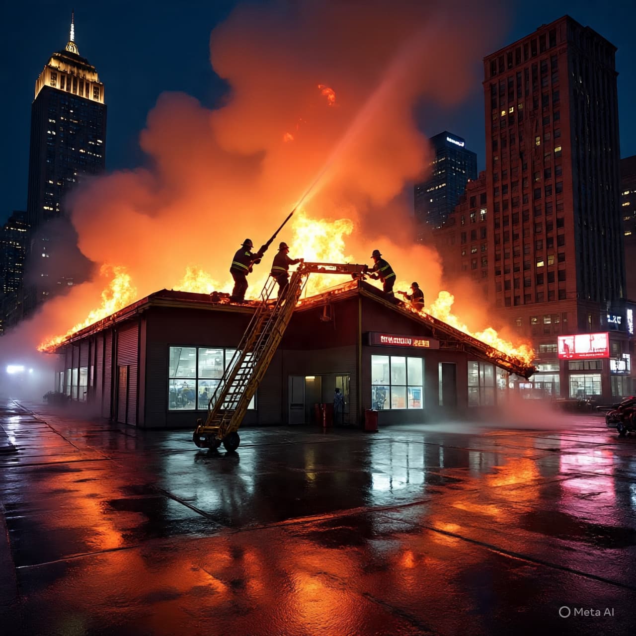 When the Courts Fell Silent: Fire Engulfs a Community Sports Centre When the Courts Fell Silent: Fire Engulfs a Community Sports Centre