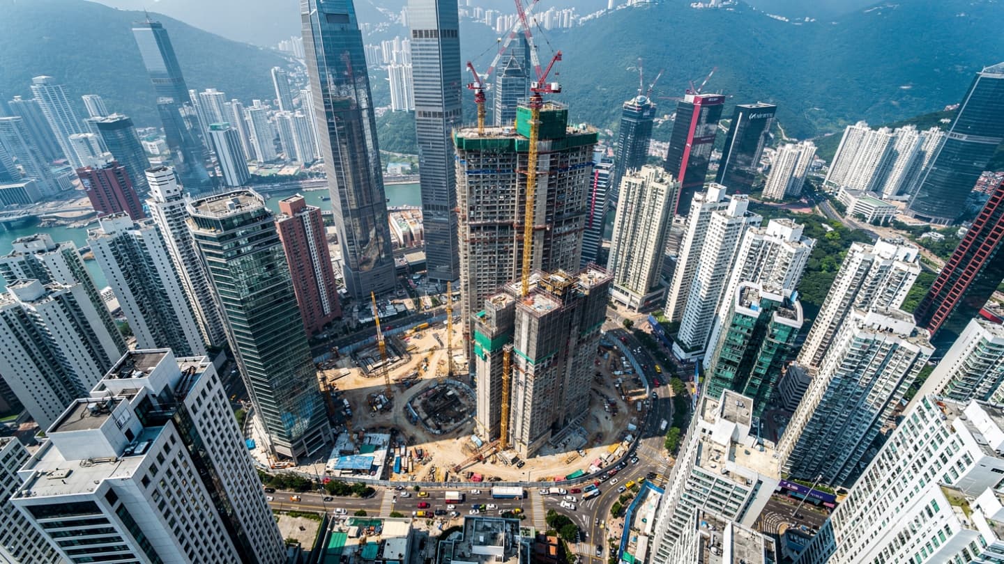 Where Steel Meets the Fragile Breath of Morning: A Silence Descends Upon Mid-Levels Construction Site Where Steel Meets the Fragile Breath of Morning: A Silence Descends Upon Mid-Levels Construction Site