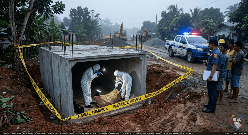 Tragic Discovery: Laborer Found Dead Inside Box Culvert in Koronadal City