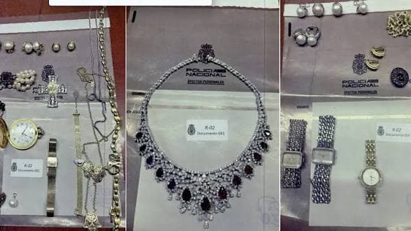Jewels, Watches, and Cash in Golf Bags Seized in Zapatero Case