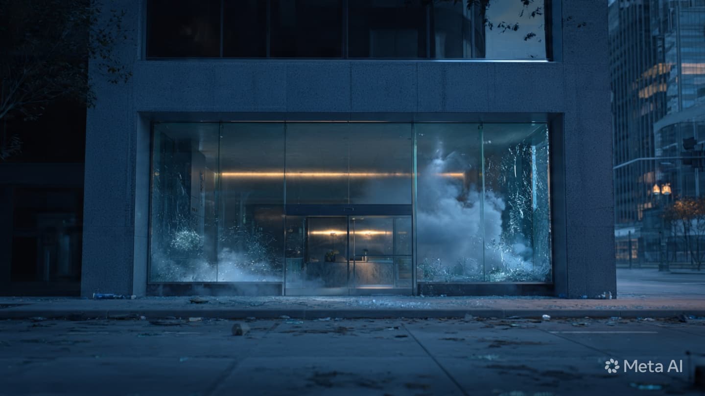 Between the Quiet Arcade and the Rushing Dark, the Heavy Vault yields Its Weight