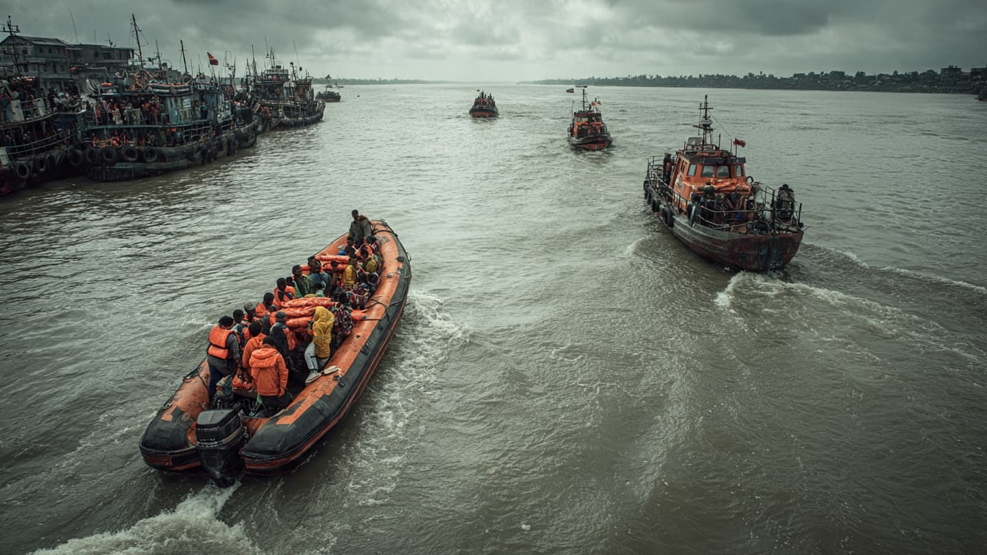 A River Journey Faced Unexpected Difficulties
