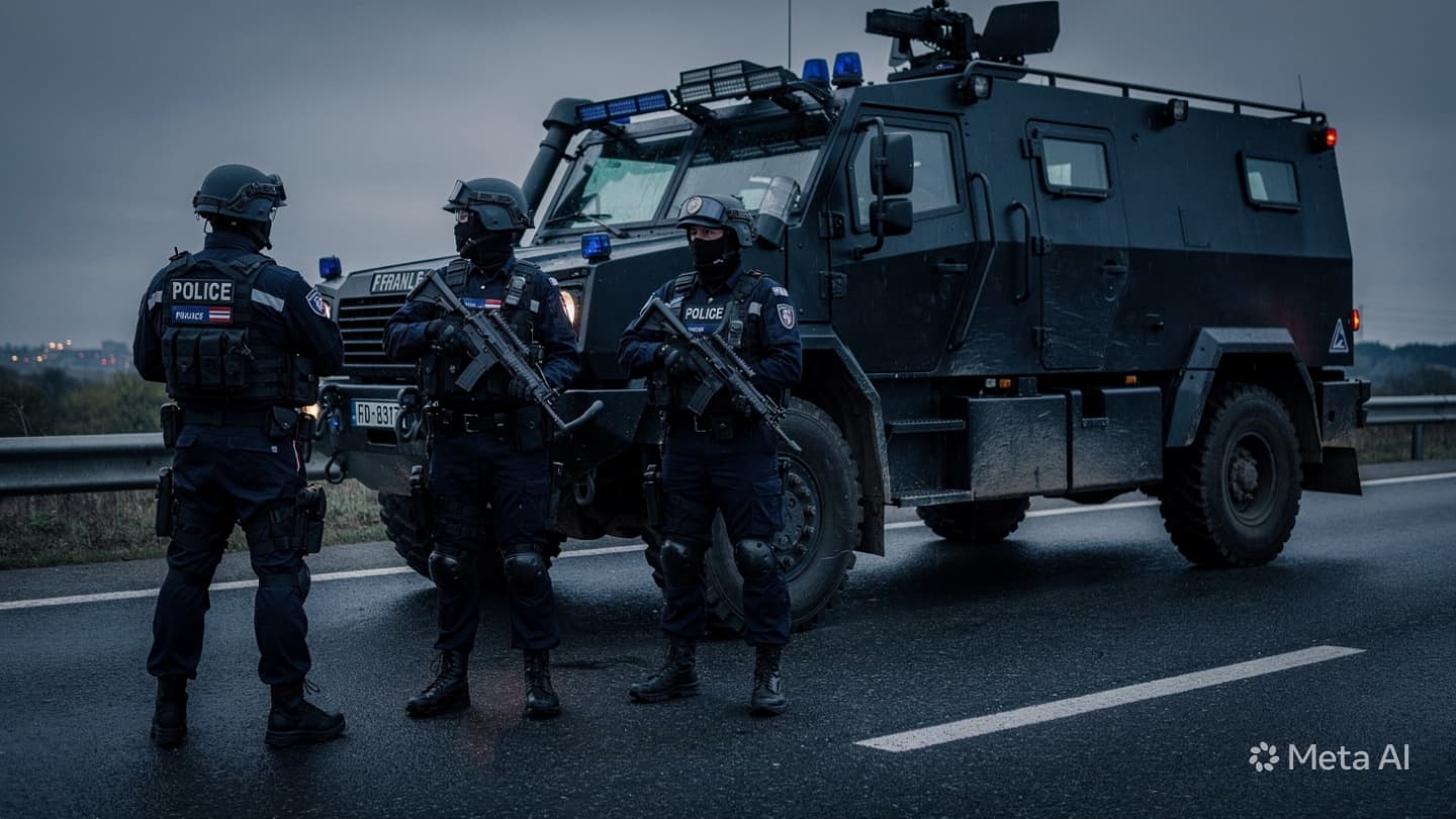 Deadly Highway Standoff: Three French Hostages Shot Dead inside Remote Service Station Today Deadly Highway Standoff: Three French Hostages Shot Dead inside Remote Service Station Today