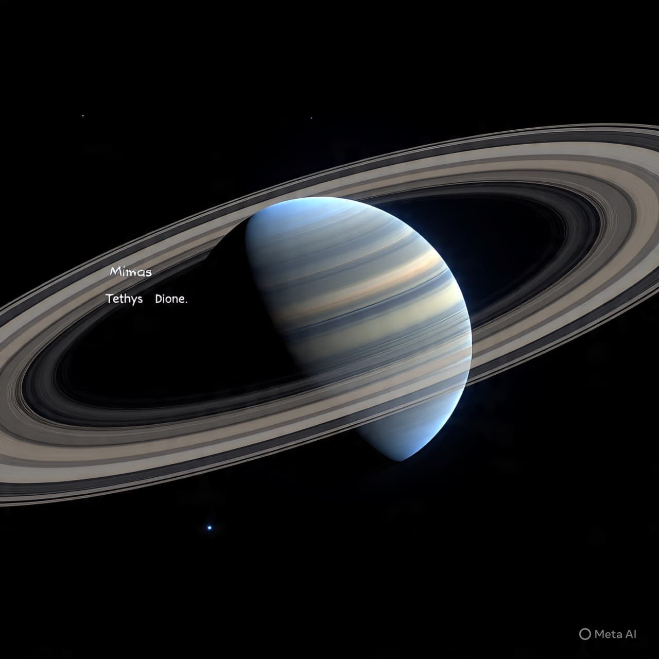 “When Saturn’s Circle Dances: A Quiet Evening with Wandering Moons” “When Saturn’s Circle Dances: A Quiet Evening with Wandering Moons”
