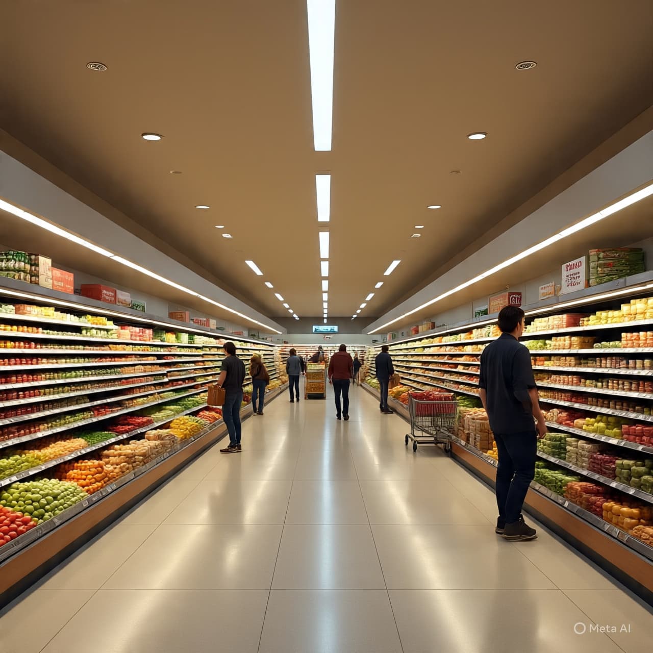 Where Produce Meets Massage Chairs: A Grocery Experiment Slows to a Pause Where Produce Meets Massage Chairs: A Grocery Experiment Slows to a Pause