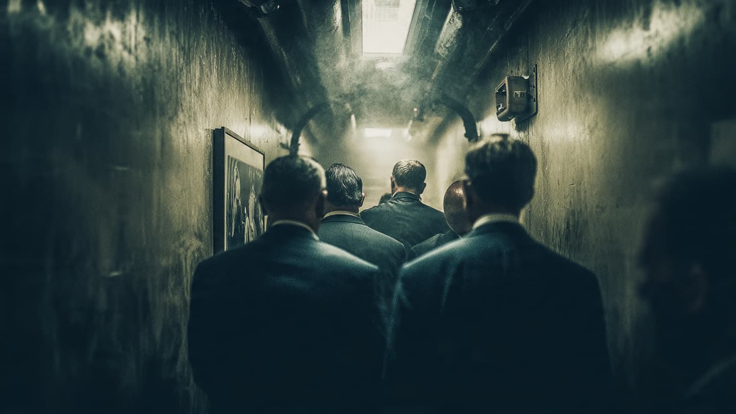 When Drones Fill the Sky, Even Leaders Seek Shelter Underground