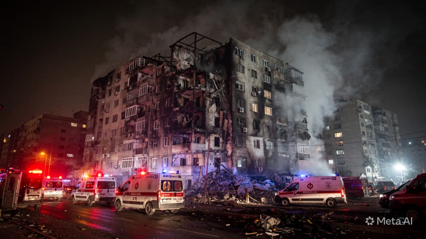 Tehran Apartment Explosion: Massive Gas Leak Triggers Deadly Blast, Four Confirmed Dead Among Rubble