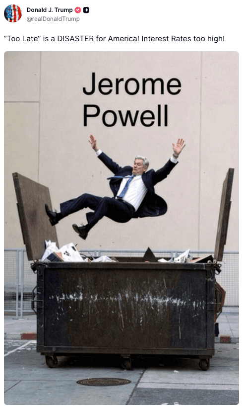 Trump Targets Fed Chair Powell as Rate Tensions Escalate Trump Targets Fed Chair Powell as Rate Tensions Escalate