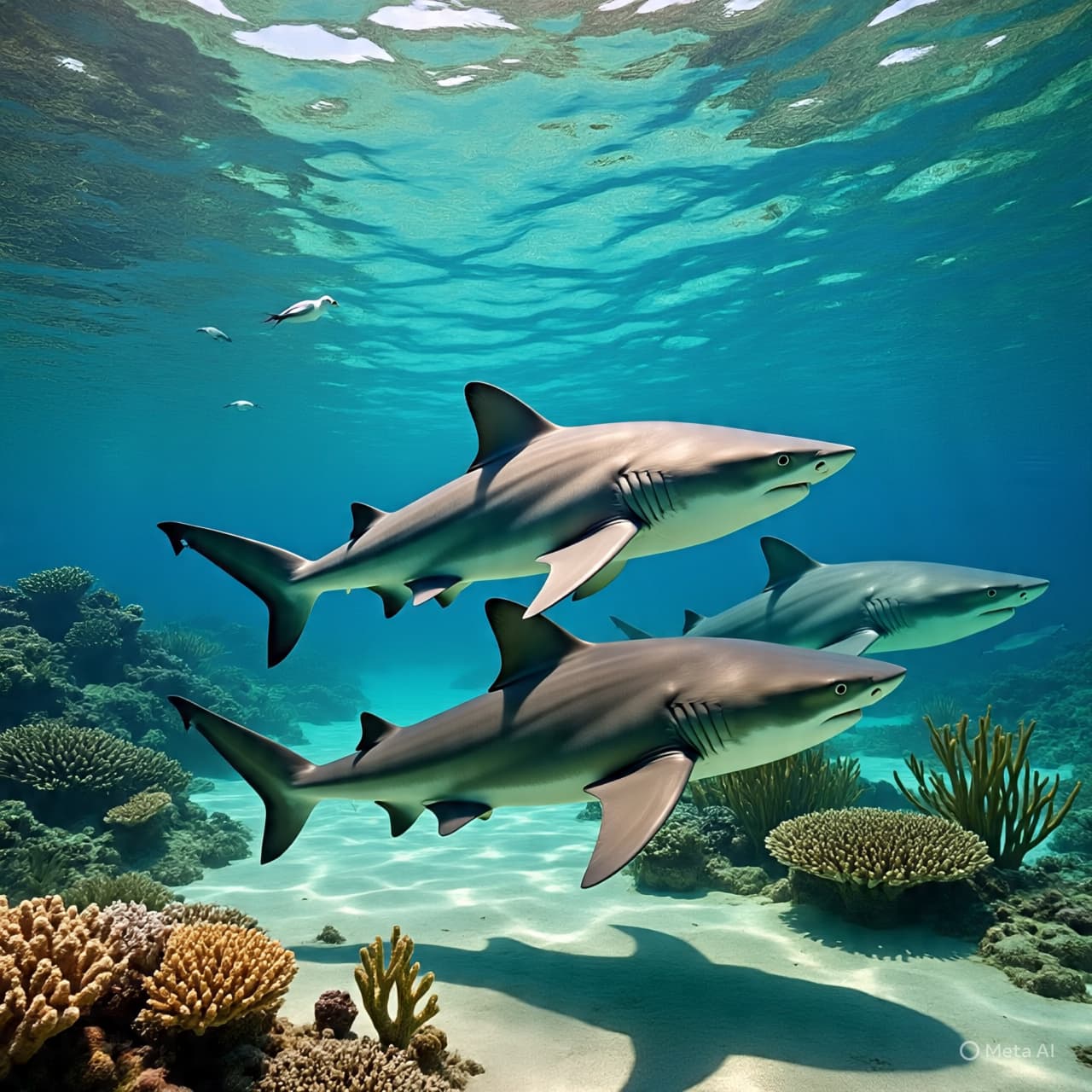 Beneath Moving Water, Familiar Paths: When Sharks Begin to Keep Company Beneath Moving Water, Familiar Paths: When Sharks Begin to Keep Company