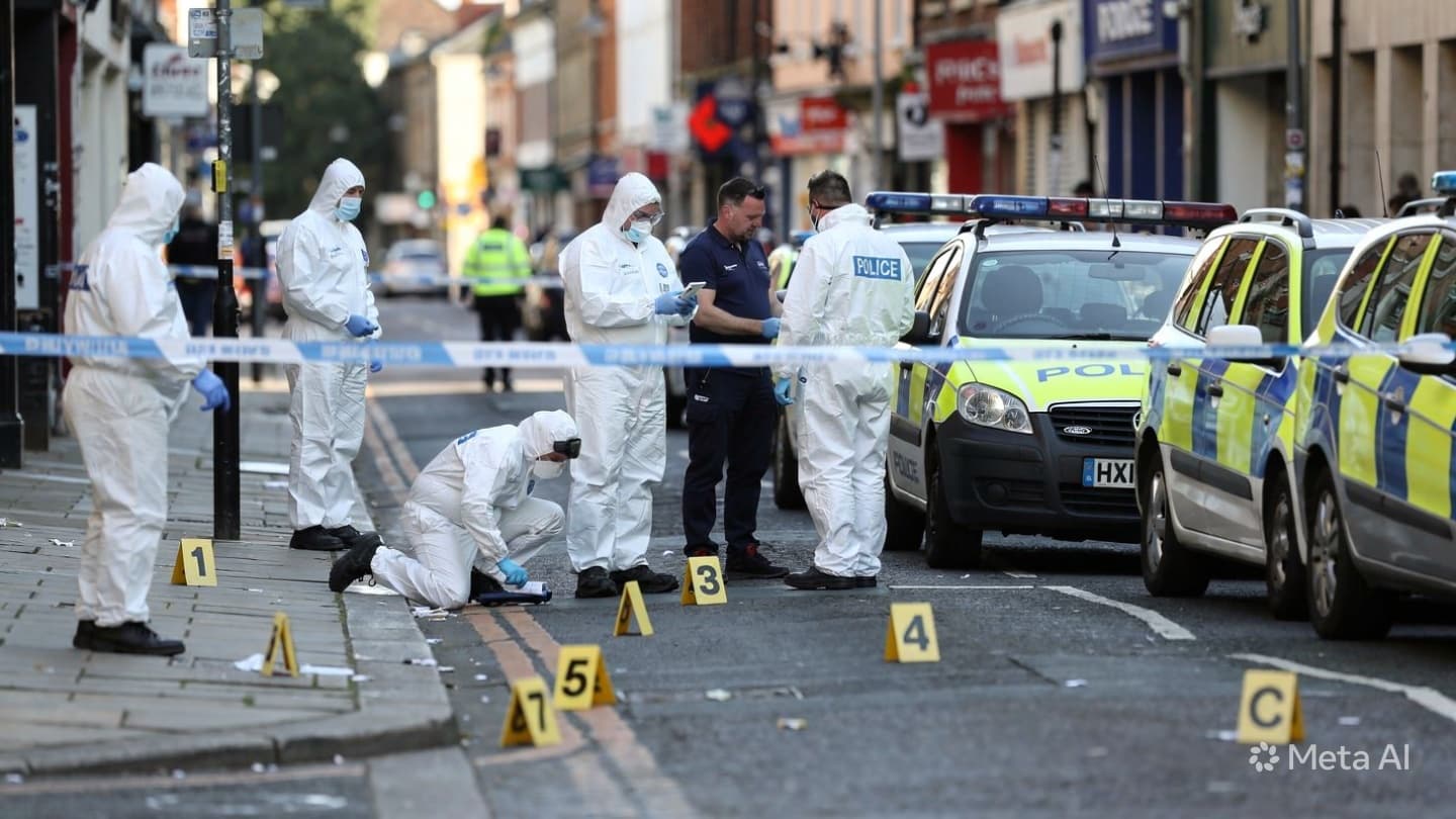 Between Crowded Pavements and Flashing Lights, Fear Returned To Swansea Yesterday Evening Quietly Again