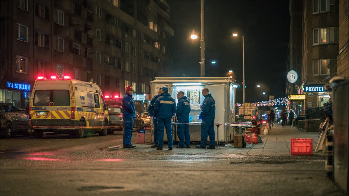 Between Cold Harbor Winds and Silent Streets, Uncertainty Settles Across Downtown Reykjavik Tonight Again