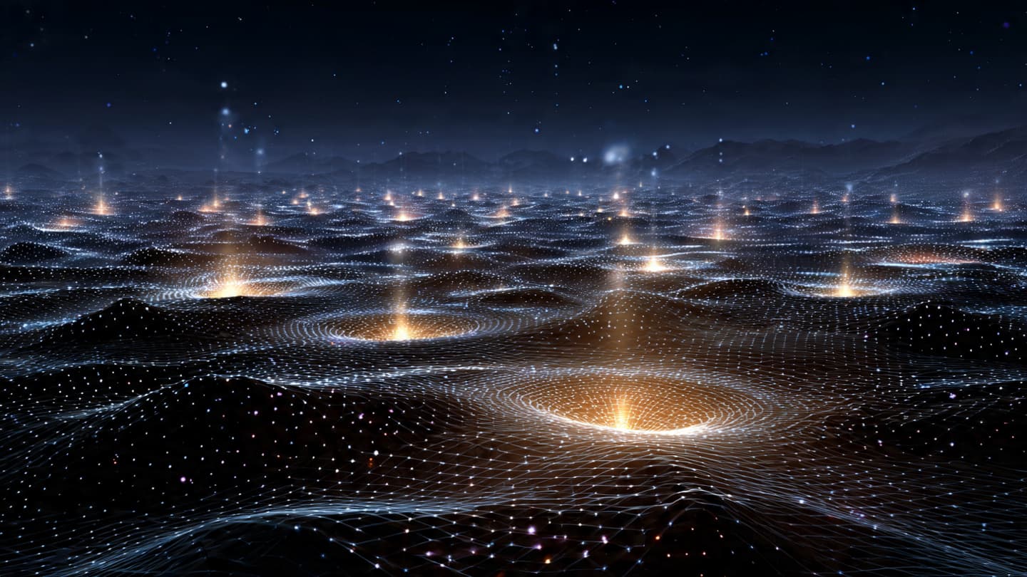 The quiet hum of merging stars grows clearer in a new cosmic catalogue The quiet hum of merging stars grows clearer in a new cosmic catalogue
