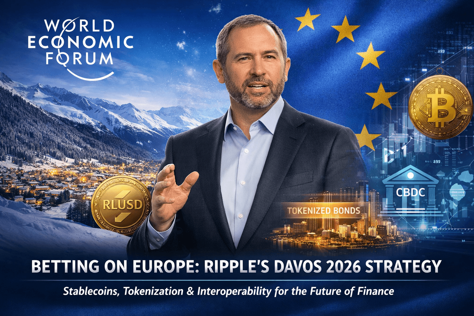 Davos 2026: How Ripple Repositions Europe as the New Center of Gravity for Crypto Finance - Day 2 Davos 2026: How Ripple Repositions Europe as the New Center of Gravity for Crypto Finance - Day 2