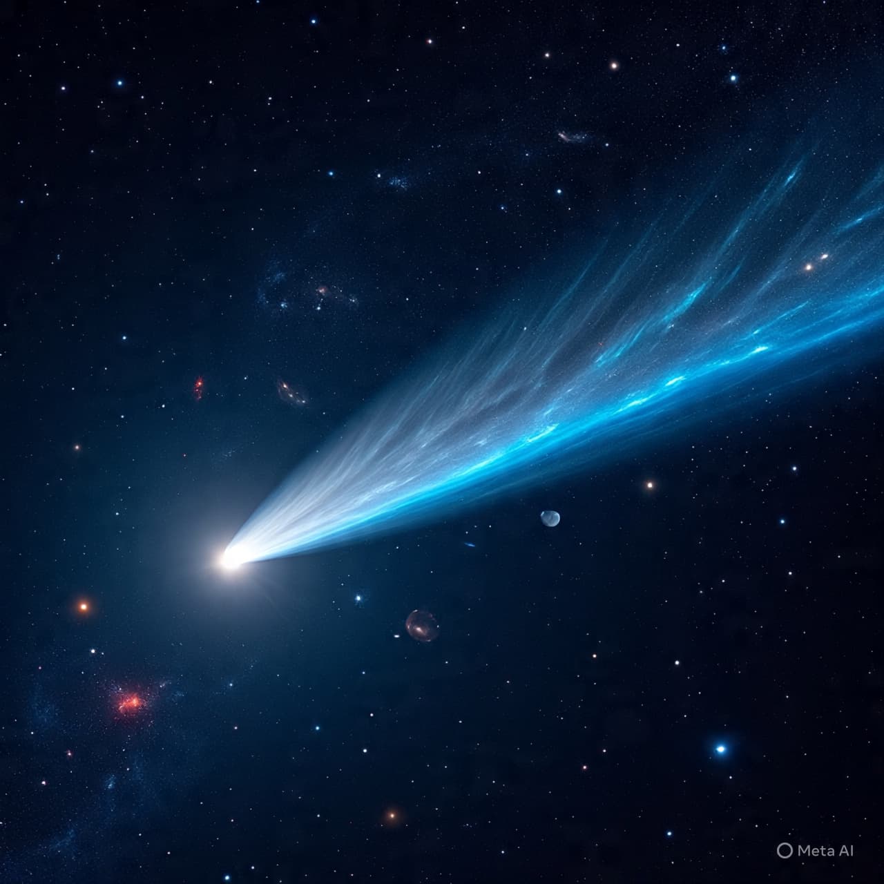 A Whisper from Beyond: What the Colors of a Comet Reveal A Whisper from Beyond: What the Colors of a Comet Reveal