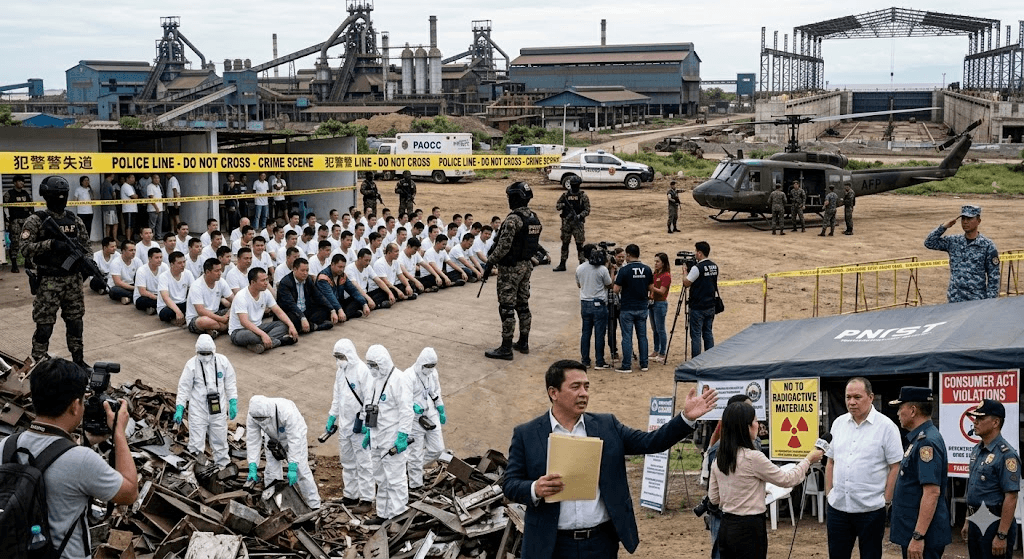Charges Filed Against 70 Individuals Following Massive Raid at Misamis Oriental Steel Plant